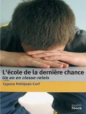 cover image of L'école de la dernière chance